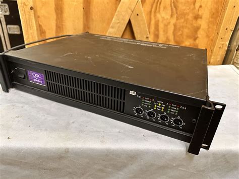 Qsc Dca1644 Digital Cinema Amplifier As Is No Inputoutput Reverb