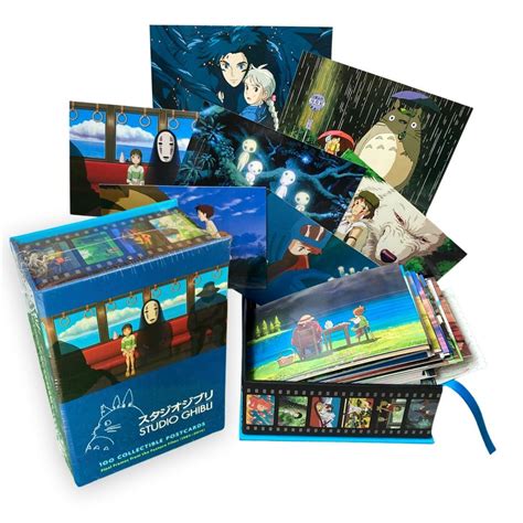 Ready Stock Studio Ghibli Postcards Collection Set Hobbies And Toys