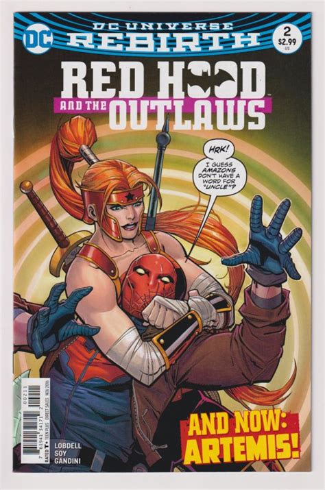 dc comics red hood and the outlaws issue 2 rebirth comic books modern age dc comics