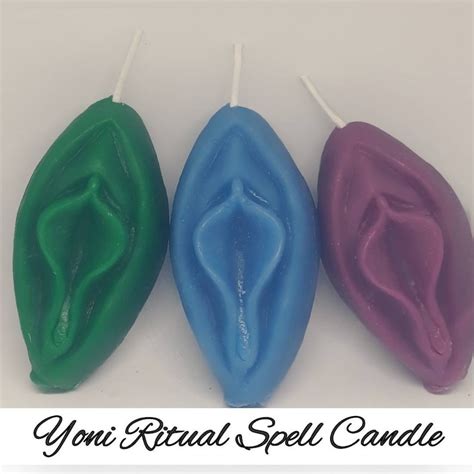 Large Vagina Pussy Ritual Spell Candle All Colors Etsy