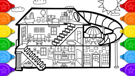 Coloring Pages Mansion