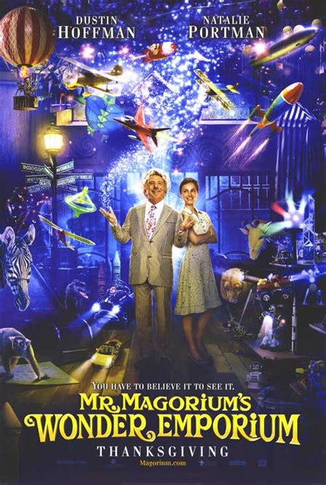 Magorium is 243 years old, he informs us. Mr. Magorium's Wonder Emporium movie posters at movie ...