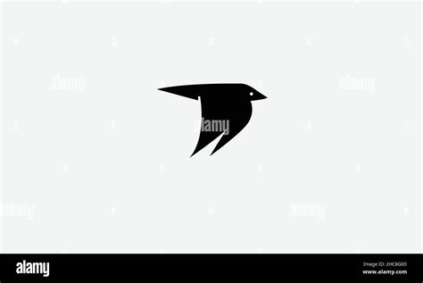 Bird Fly Vector Logo Design Stock Vector Image And Art Alamy