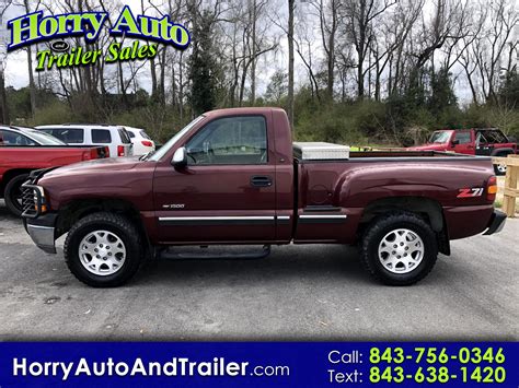 Used 2000 Chevrolet Silverado 1500 Reg Cab 1190 Wb 4wd Ls For Sale In