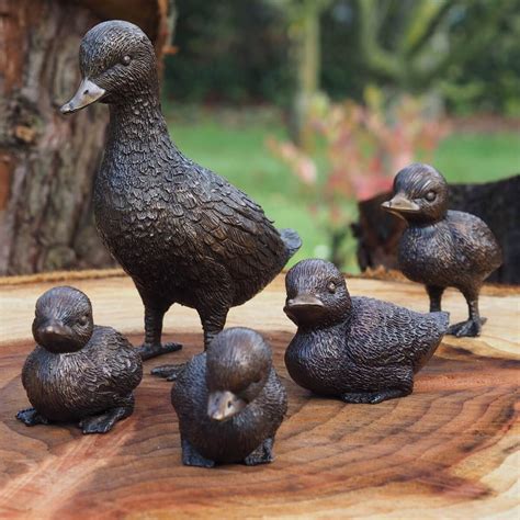 Metallobjekte Sammeln And Kunst Enten Paar Aus Bronze 2 Tierfiguren Enten