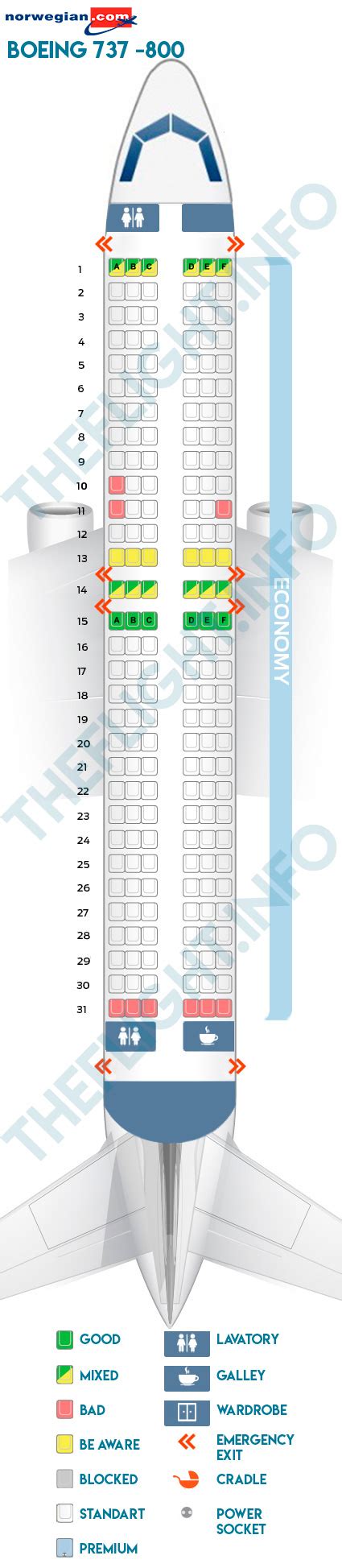 Boeing 737 800 Seating Chart Seat Map And Seating Chart Boeing 737