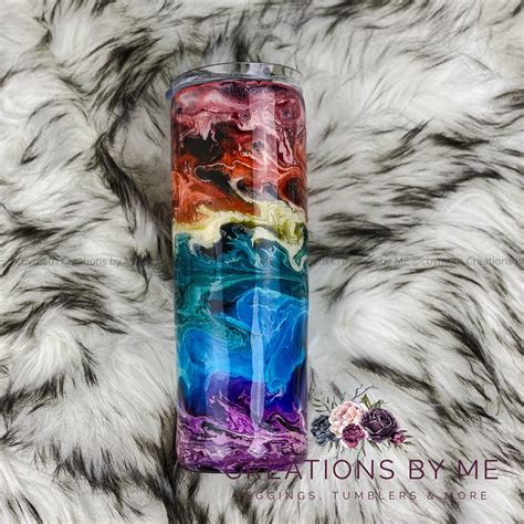 alcohol ink swirl tumbler cup customized tumbler custom etsy custom tumblers tumbler cups