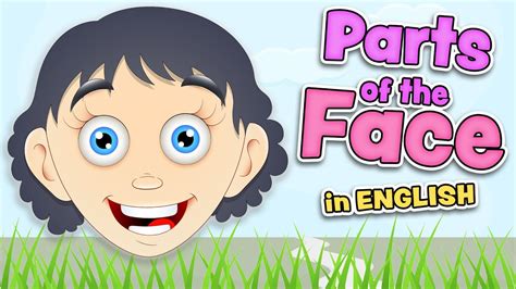 Parts Of The Face English For Kids Youtube