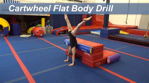 Cartwheel Flat Body Drill Gymnastics Lessons Gymnastics Skills