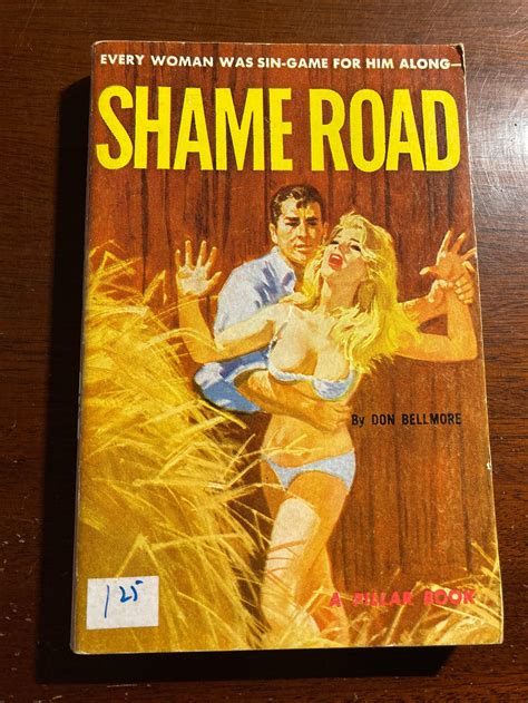 Shame Road Don Bellmore Sin Game Run Sinner 1960s Smut Etsy