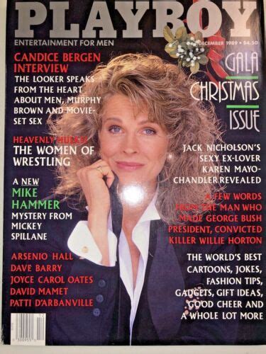 Playboy December 1989 Gala Christmas Issue Petra Verkaik Centerfold EBay