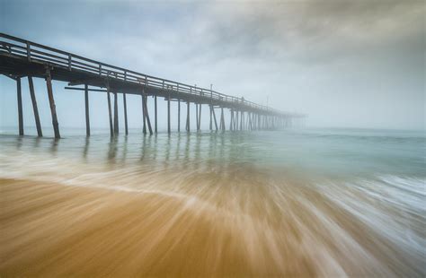 Outer Banks North Carolina Nags Head Obx Nc Beach Pier Seascape