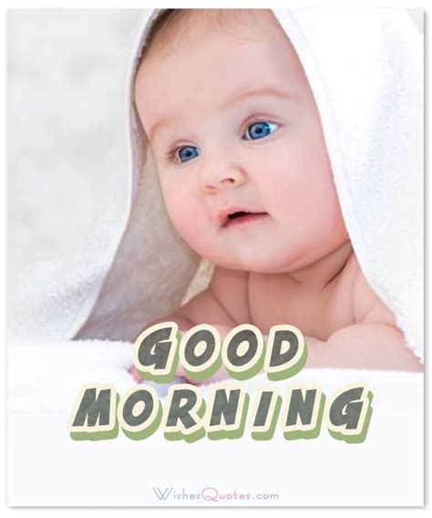 Cute Baby Good Morning Wishes Image Picsmine