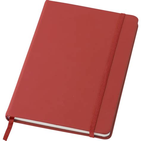 Printed Pu Notebook Red Notebooks Reklámajándékhu Ltd