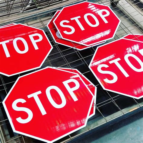 How is a Stop Sign made? - Highway Traffic Supply
