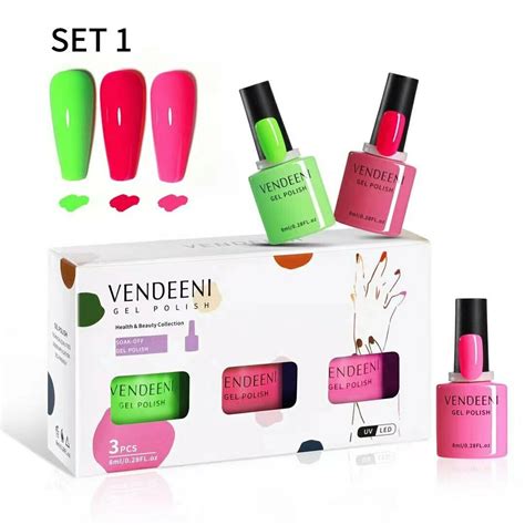 professional uvled nail polish 3pcs 7 5ml gel polish set 1 the tati store