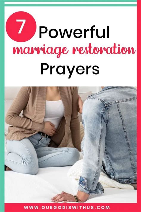 7 Powerful Marriage Restoration Prayers Our God Is With Us