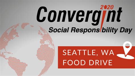 Help Convergints Seattle Team Give Back To Their Community For Social