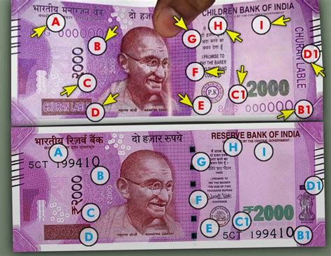 Real Or Fake Rs 2000 Note Here Are 10 Differences Between The Two