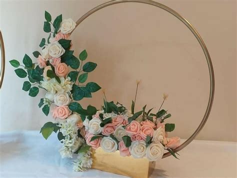 Handmade Hula Hoop Centerpiece For All Occasions Table Display