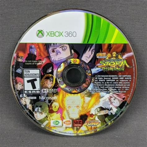 Naruto Shippuden Ultimate Ninja Storm 2 Xbox 360 Disc Only 2416 Ebay