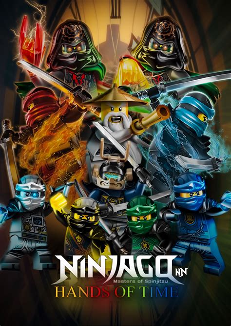 Lego Ninjago Hands Of Time Poster Lego Ninjago Figuren Lego Ninjago