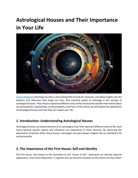 Ppt Astrological Houses And Their Importance In Your Life Powerpoint
