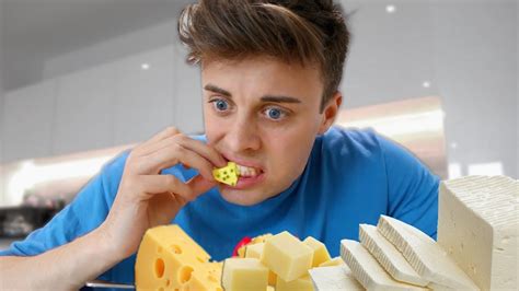 Eating Only Cheese For 24 Hours Youtube