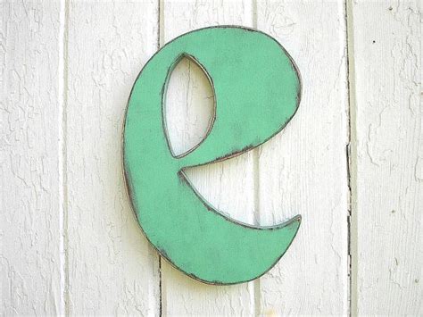 Nursery Wall Hanging Letters Wooden Letter E By Lettersofwood 2500