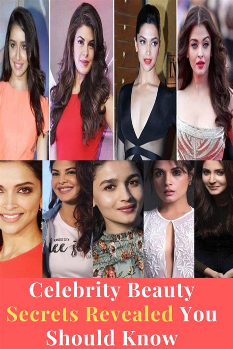 Indian Celebrity Revealed Beauty Secrets