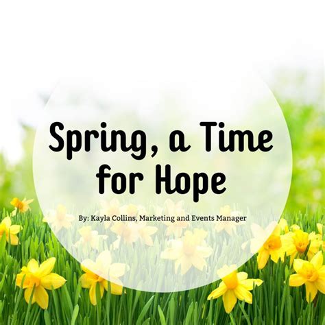 Spring A Time For Hope Habitat For Humanity Of Summit County