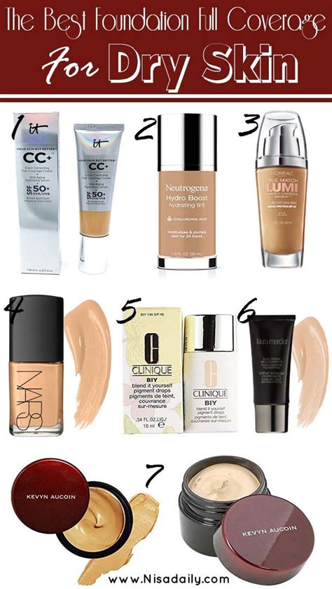 The Best Foundation Full Coverage For Dry Skin Best Foundation