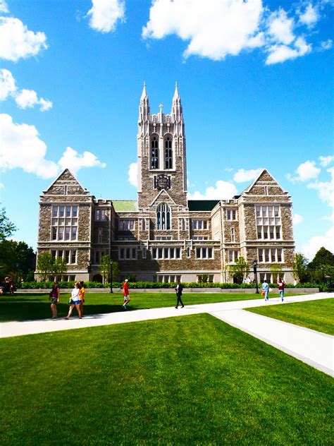 college-campuses: Boston College. | College campus, College pictures, College goals