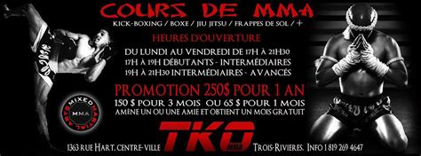 Academie Tko Mma Trois Rivieres