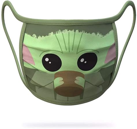 Baby Yoda Face Covering Disney Face Masks For Adults Popsugar Smart