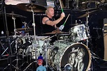 Drummerszone news - Joey Kramer shows new Pearl drum set