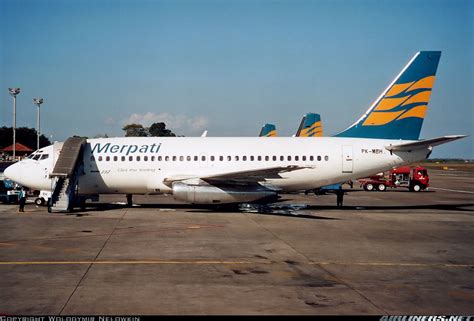 Boeing 737 2s3adv Merpati Nusantara Airlines Aviation Photo