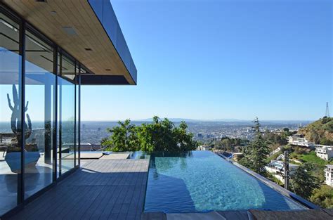 Discover A Two Story Hollywood Hills Home With Architectural Modern