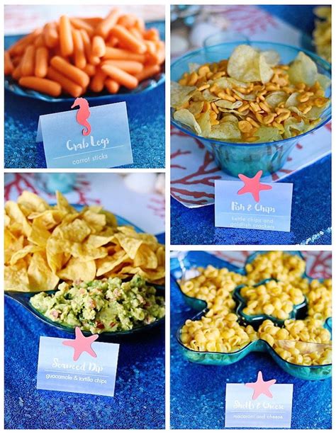 food from an under the sea bash on kara s party ideas 11 sea party food