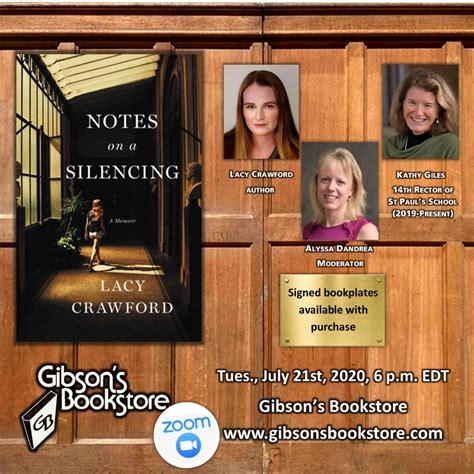 Jul 21 Lacy Crawford Author Of Notes On A Silencing Concord Nh Patch