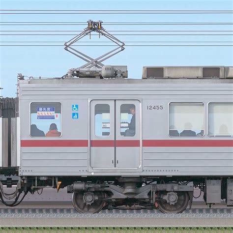 東武10030型モハ12455の側面写真｜railfilejp｜鉄道車両サイドビューの図鑑