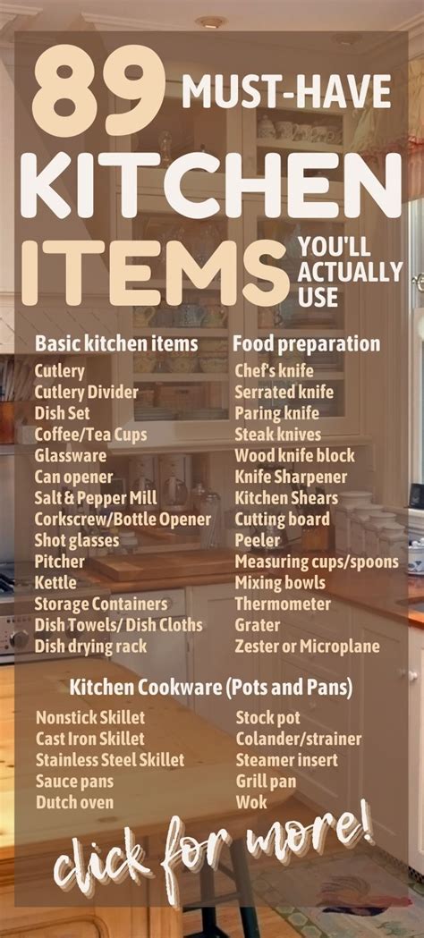 Setting Up A New Kitchen Heres What You Need Kitchen Essentials