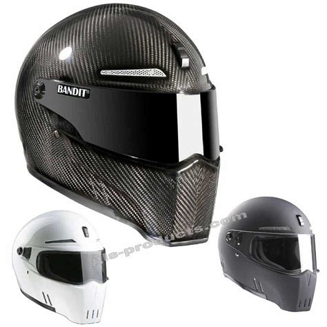Bandit Alien Ii Motorcycle Helmet Streetfighter Ece 22 05 Certified
