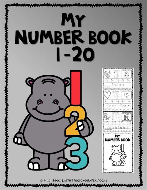 Number Booklets Printables