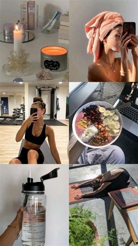 Home Lifestyle Aesthetic Workout Fitness Training Self Care Lunch Yoga