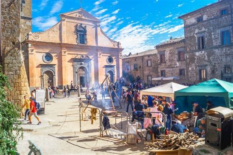 The Italian Village Of Civita Di Bagnoregio Viterbo In