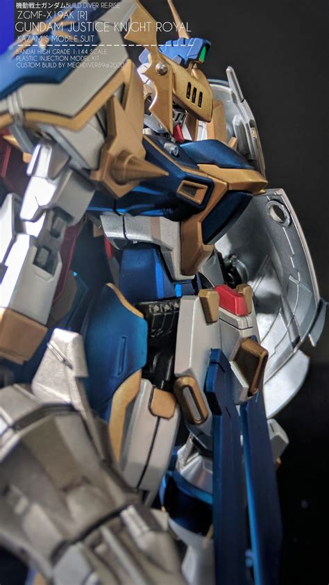 Gundam Justice Knight Royal Project By Mechdiver89 Frame Arms Gundam