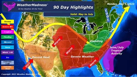 Weather Madness - All the Weather All the Time! - 90 – Day Forecast
