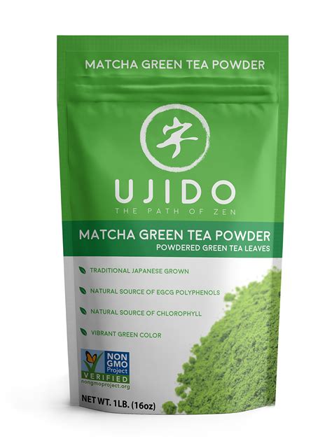 Ujido Japanese Matcha Green Tea Powder 16 Oz