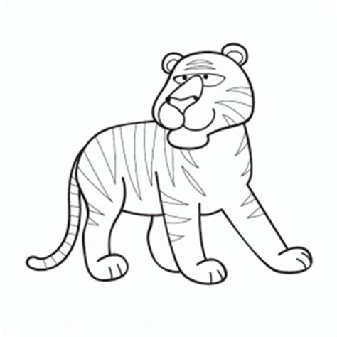 Cómo dibujar un tigre de forma fácil para niños. Cómo dibujar un Tigre | COMODIBUJAR.CLUB